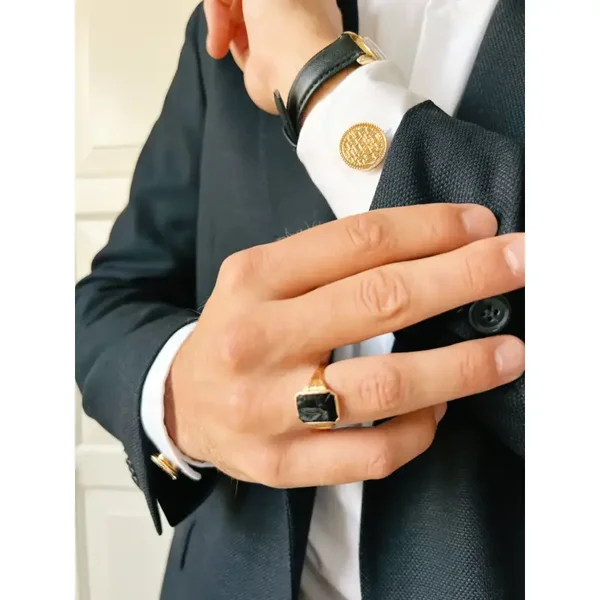 GIJS – CLIP-OVER MANCHETKNOPPEN GOUD
