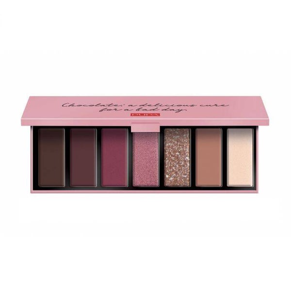 Pupa Zero Calorie Chocolate Eyeshadow Palette  002 ruby chocolate