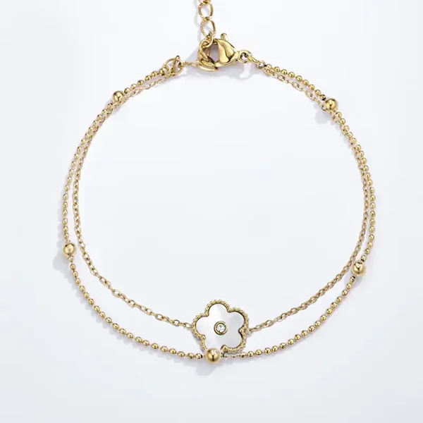 Armband 'White Flower'
