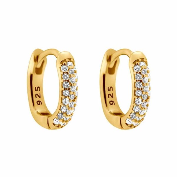Pavé Puro oorbellen - goud