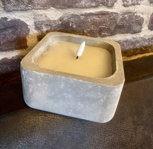 Betonnen Kaarsen (Binnen & Buiten)