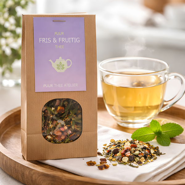 PUUR FRIS & FRUITIG THEE (Groene Thee)