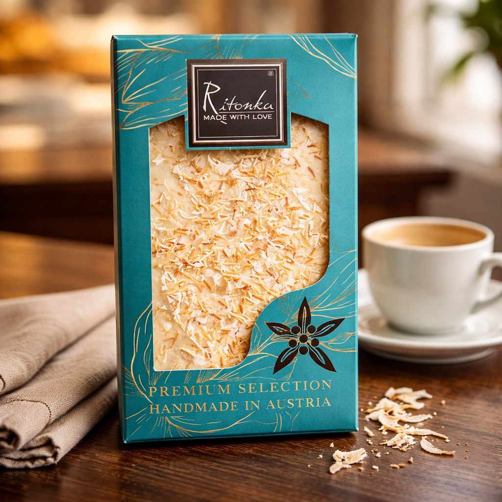 Ritonka - Premium Witte Chocolade 'Pistache, Knafeh & Zout'