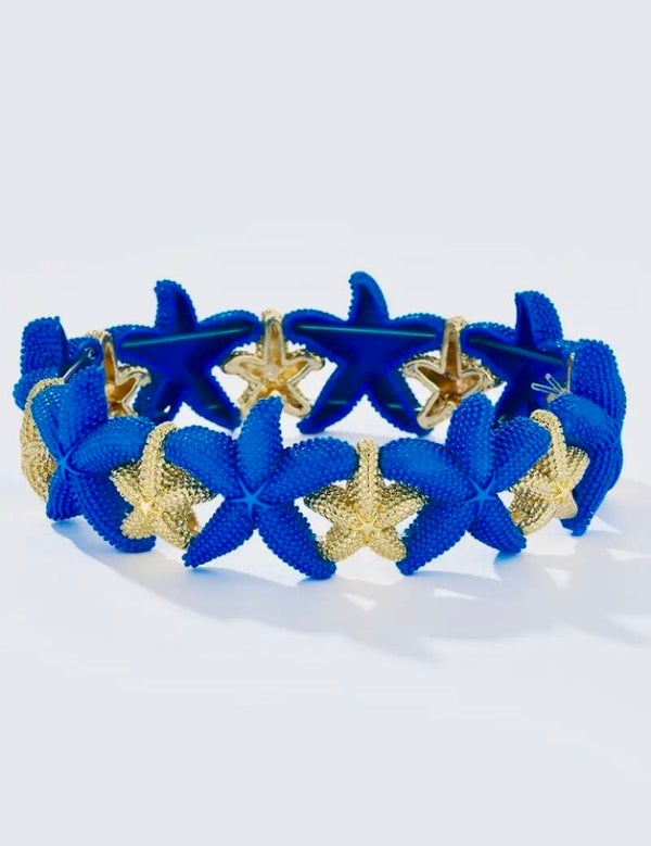 Armband 'Zeesterren' (div. kleuren)