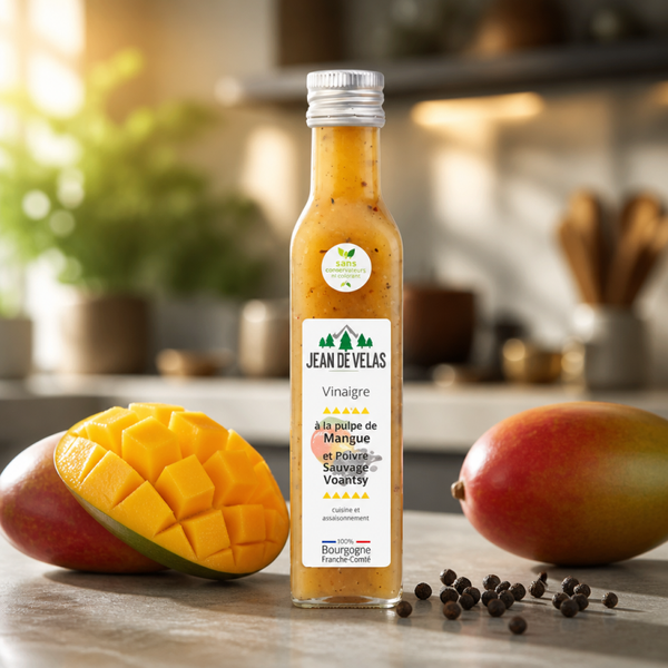 Voantsy Vinaigrette Met Mangopulp & Wilde Peper