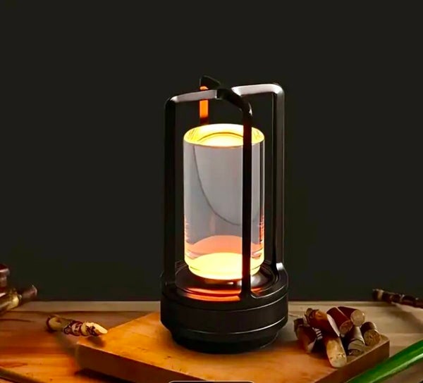 Lamp met industriële look (USB)