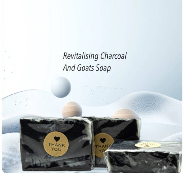 Exotic Earthy Charcoal/ Goats Soap.
