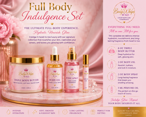 ✨ Full Body Indulgence Set ✨ The ultimate head-to-toe luxury experience.