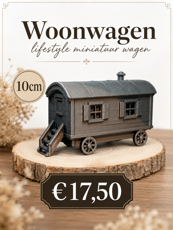 Woonwagen Lifestyle Miniatuur Wagen