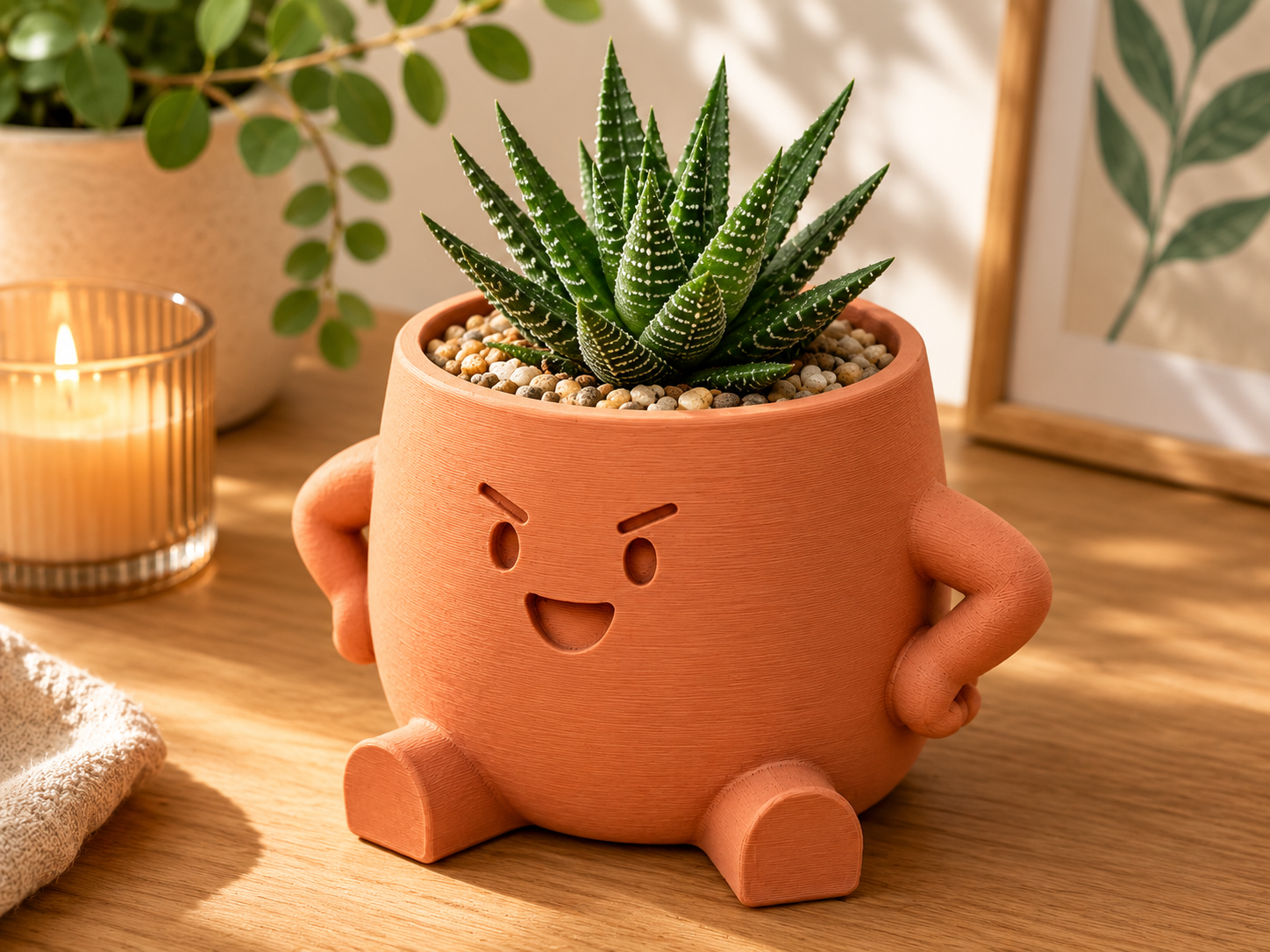 Happy Pot - Handen in Zij