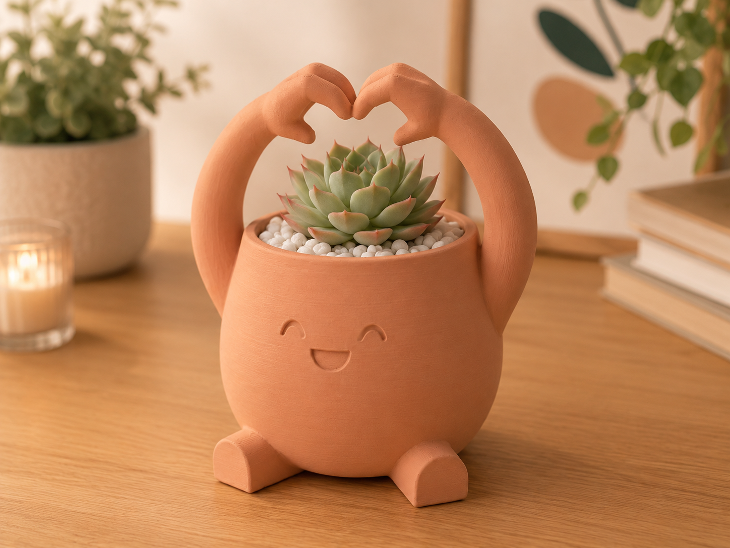 Happy Pot - Hart handen