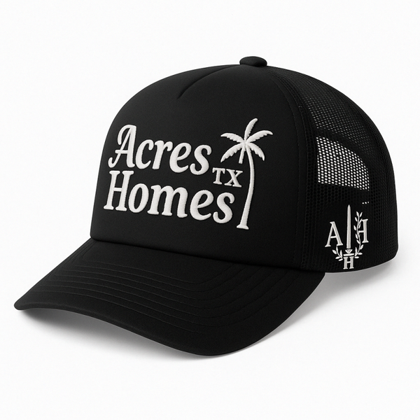 Black Trucker hat