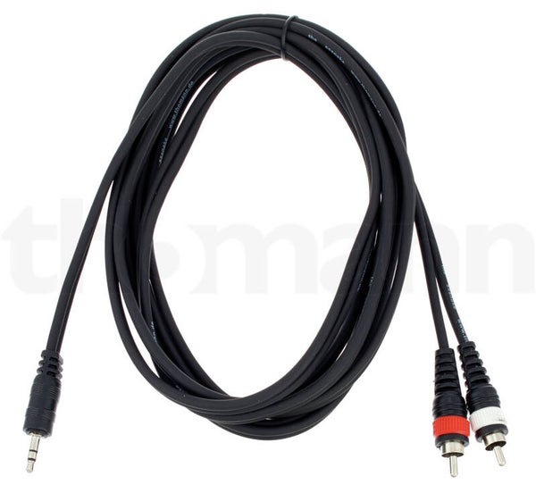 Cables RCA / Mini JACK (3M)