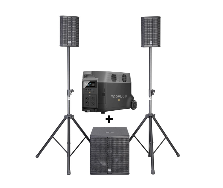 Open Air Akku Musikanlage 2.1 HK Lucas 3