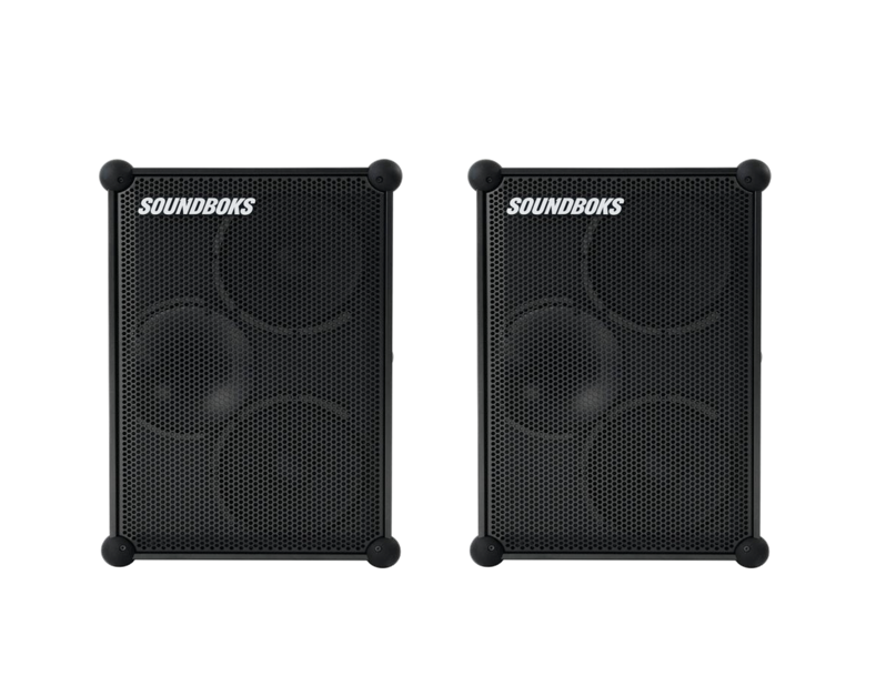 Zwei SOUNDBOKS 4 als mobiles Stereo Set
