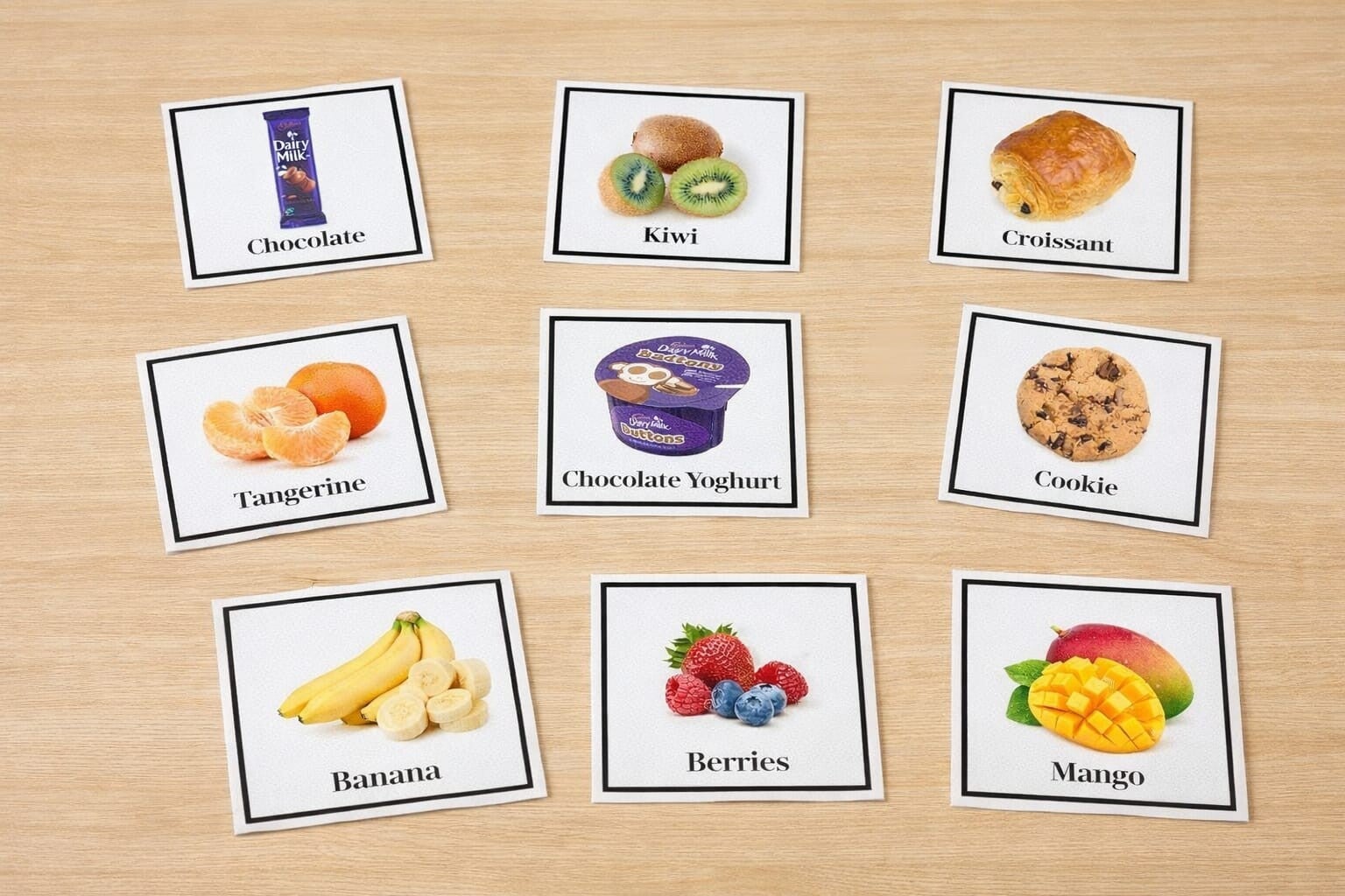 Personalised PEC cards- set of 9 cards