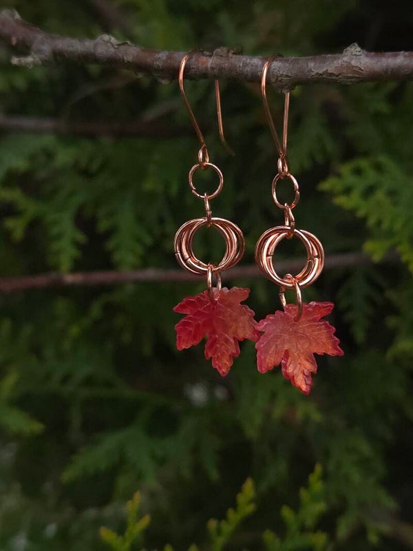 Foglie rosse