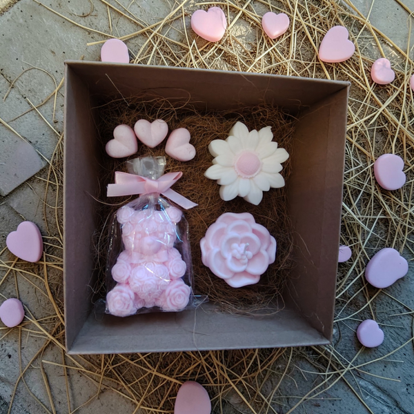 Zestaw prezentowy świec sojowych