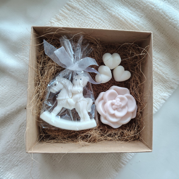 Zestaw prezentowy świec sojowych