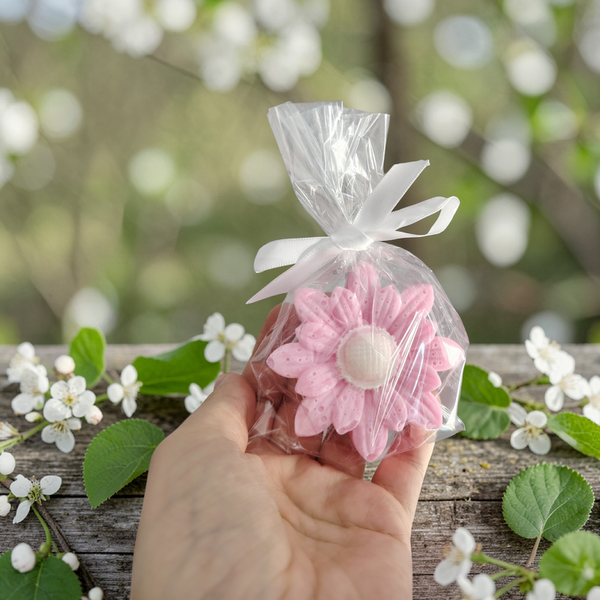 Świeca sojowa- stokrotka