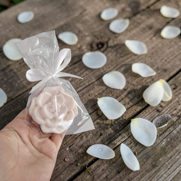 Świeca sojowa- różyczka