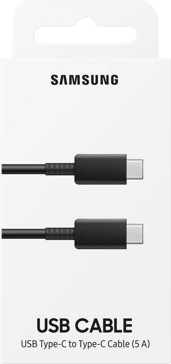 Samsung USB-C naar USB-C data en oplaadkabel 1 meter zwart