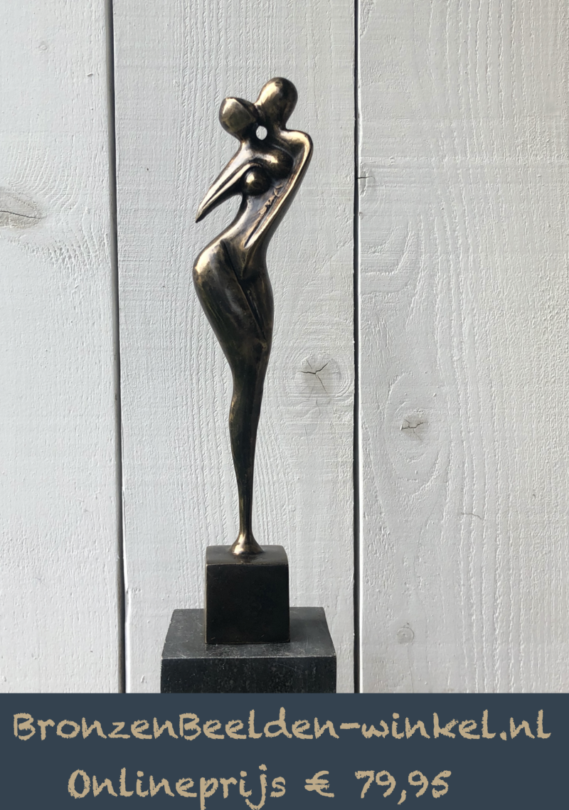 Liefdes beeld in brons - verstrengeld