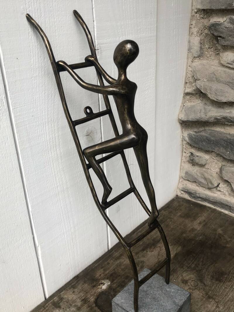 Ladderman XL zeer toepasselijk cadeau bij een diploma uitreiking of afstudeerproject. Weer een trede hoger op de maatschappelijke ladder...