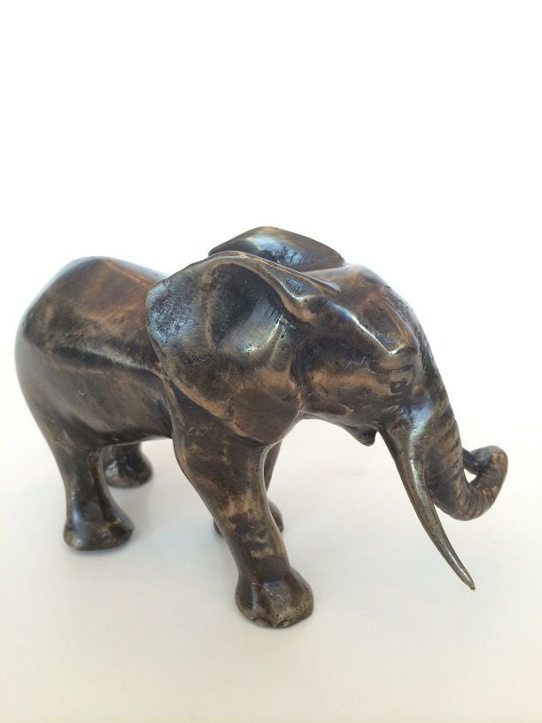 Bronzen beeldje van olifant