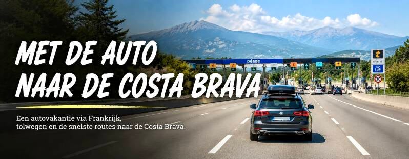 Metvde auto naar de Costa Brava