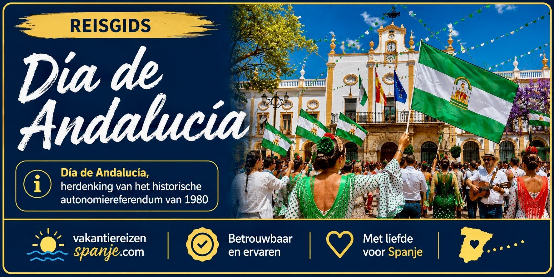 Día de Andalucía, ter herdenking van het historische autonomiereferendum van 1980