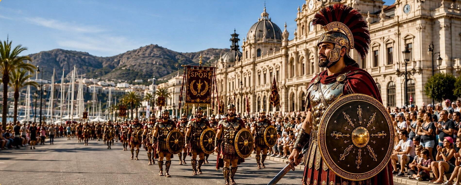 Carthagineses y Romanos in Cartagena