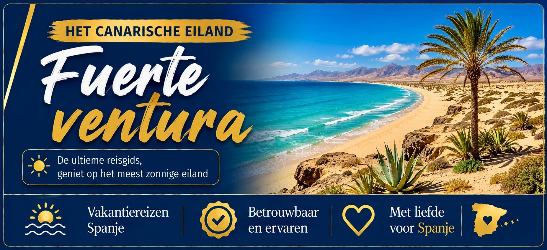 Het Canarische eiland Fuerteventura