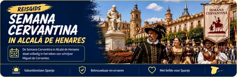 Beleef het grote historische feest rond Miguel de Cervantes
