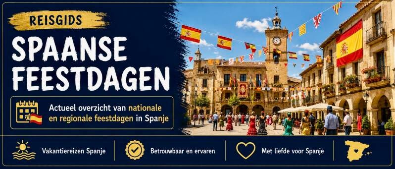 Actueel overzicht van nationale en regionale feestdagen in Spanje