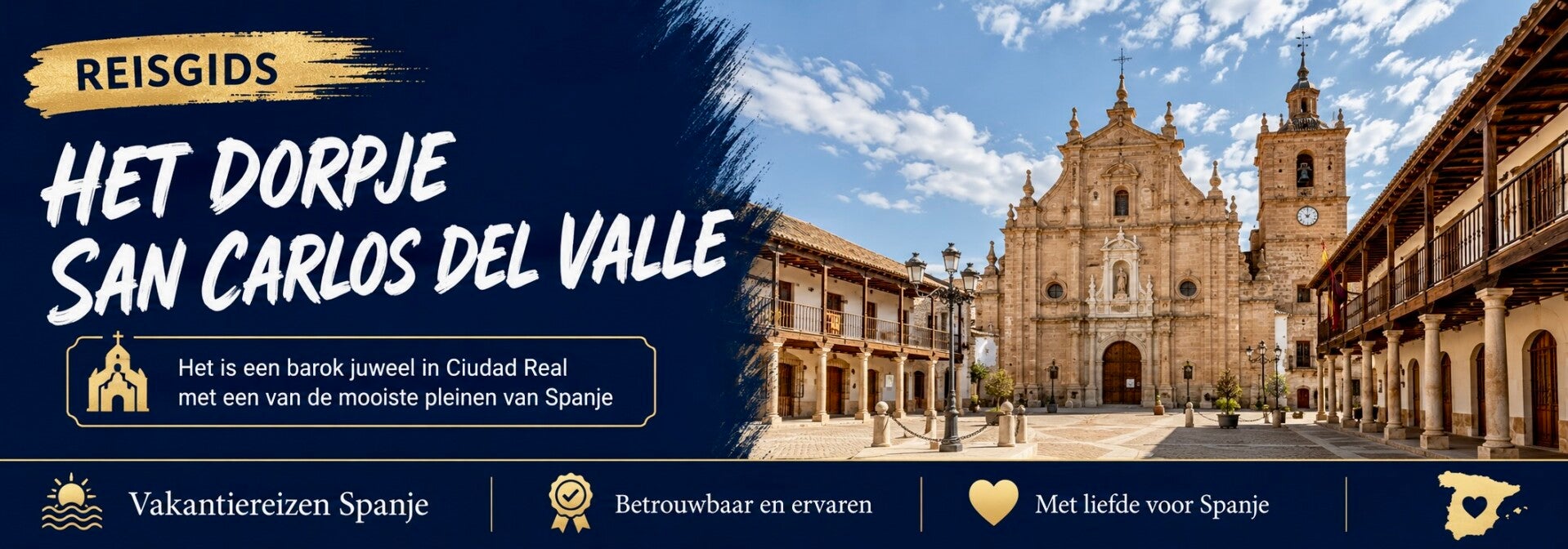 Ontdek de bezienswaardigheden het stadje San Carlos del Valle
