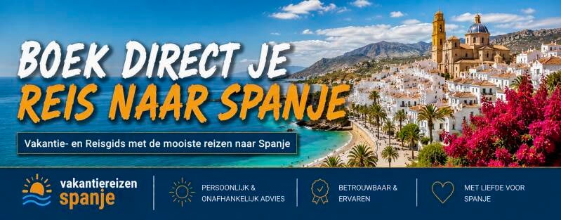 Boek direct je reis naar Spanje