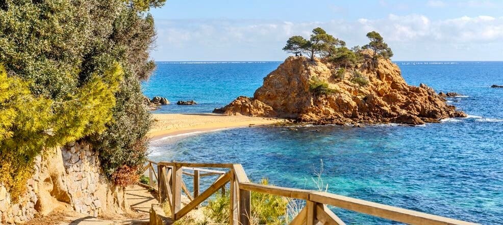 Camí de Ronda langs Tossa de Mar aan de Costa Brava