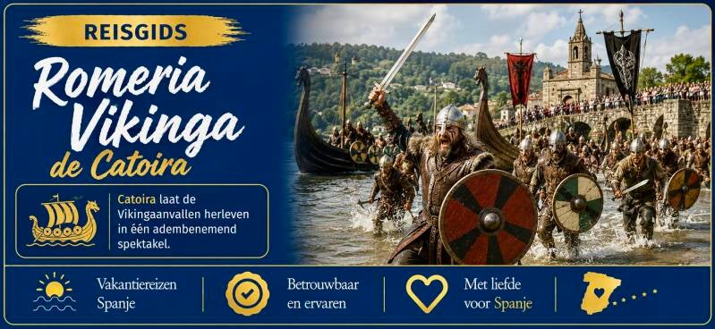 Catoira laat de Vikingaanvallen herleven in één adembenemend spektakel.