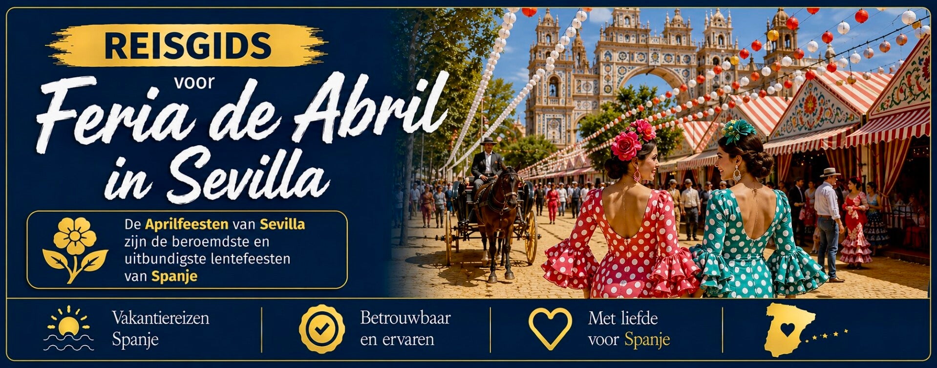 Feria de Abril: het beroemdste en meest uitbundige lentefeest van Spanje
