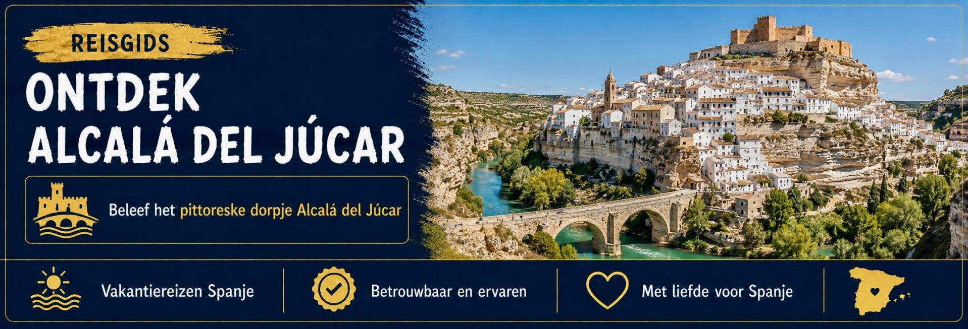 Ontdek dit pittoresk dorpje Alcala del Juca