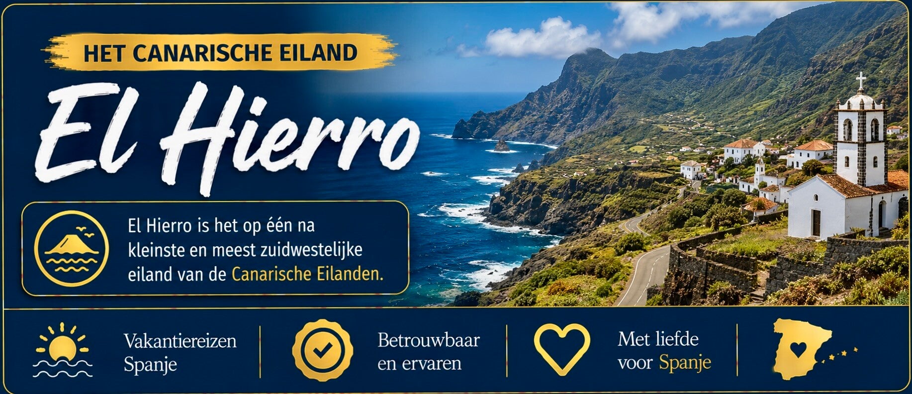 El Hierro is een paradijs voor natuurliefhebbers. 