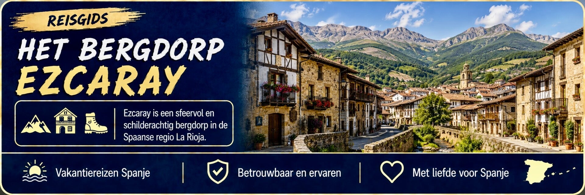 Ezcaray, charmant bergdorp in La Rioja