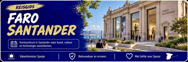 Faro Santander in het historische Edificio Pereda aan de kust van Santander