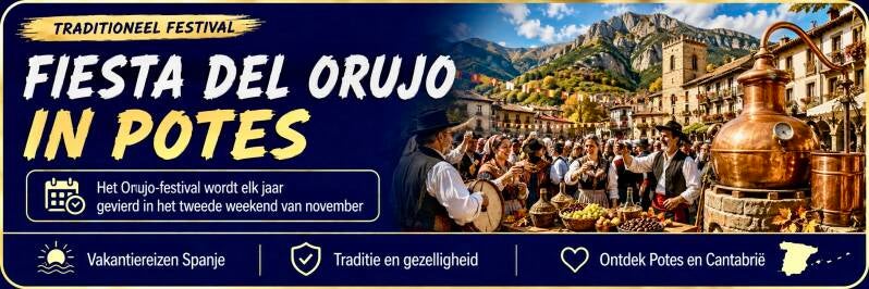 Fiesta del Orujo in Potes tijdens het tweede weekend van november