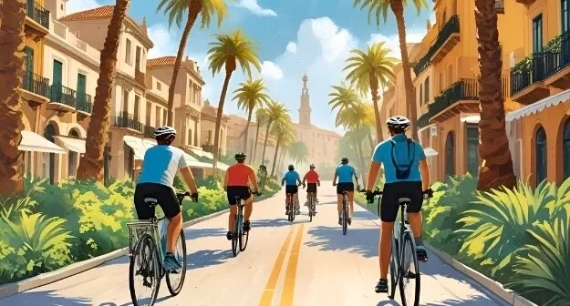 Fietstour door Málaga