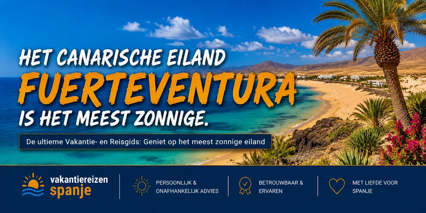 Het Canarische eiland Fuerteventura