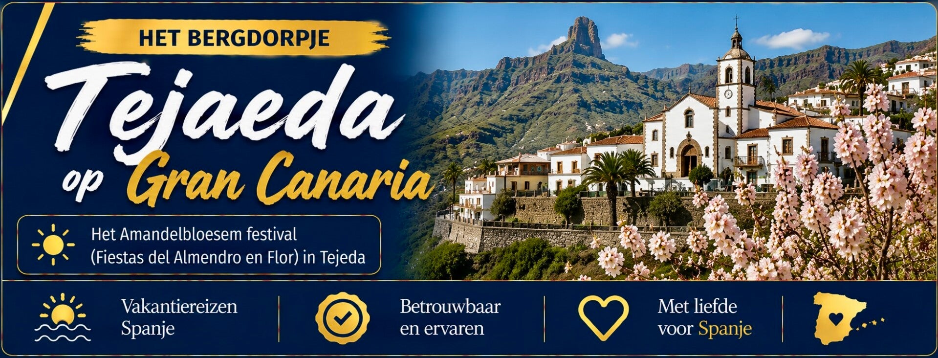 Het Amandelbloesemfestival in Tejeda