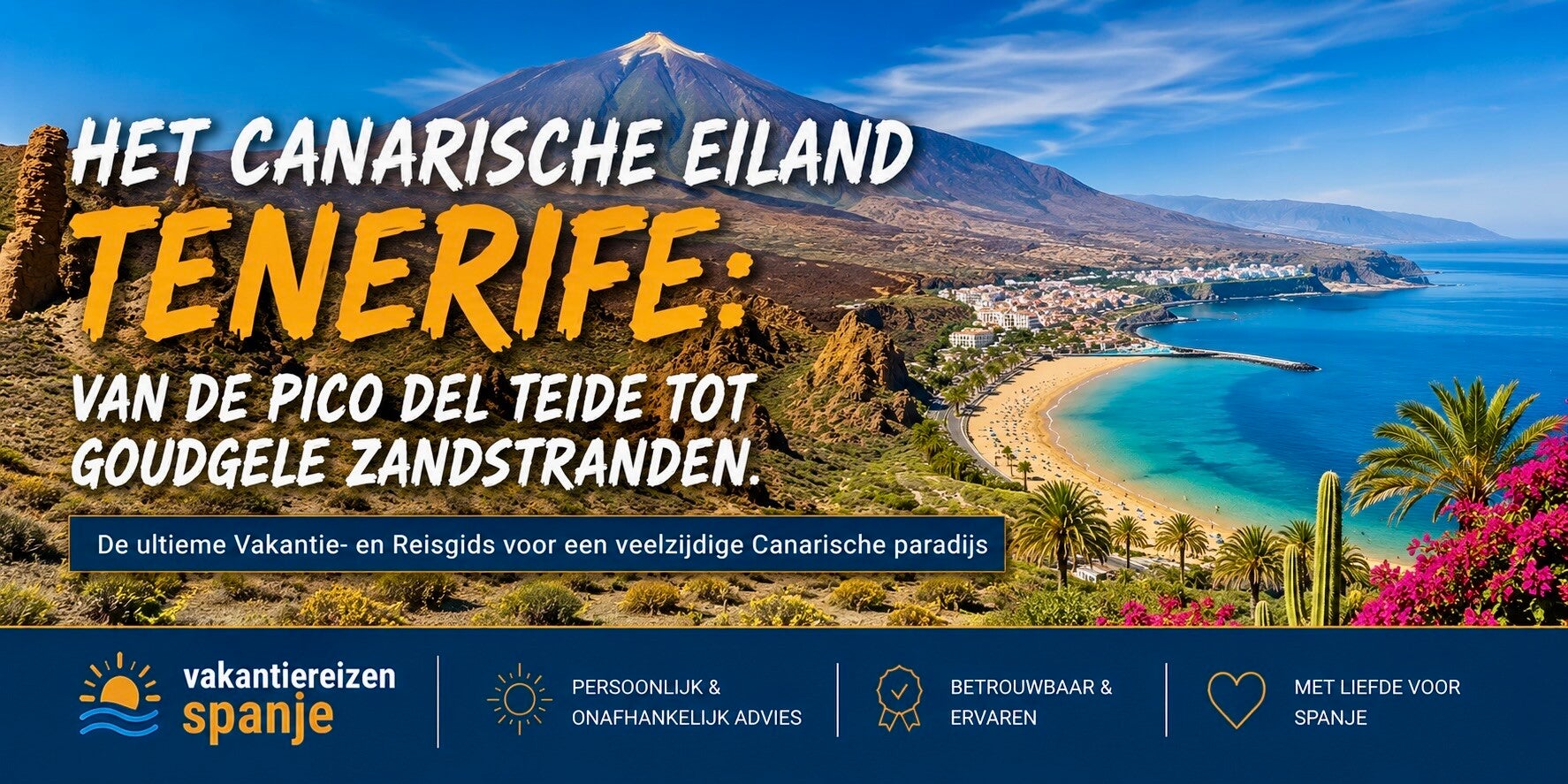 Toeristische informatie van het Canarische eiland Tenerife