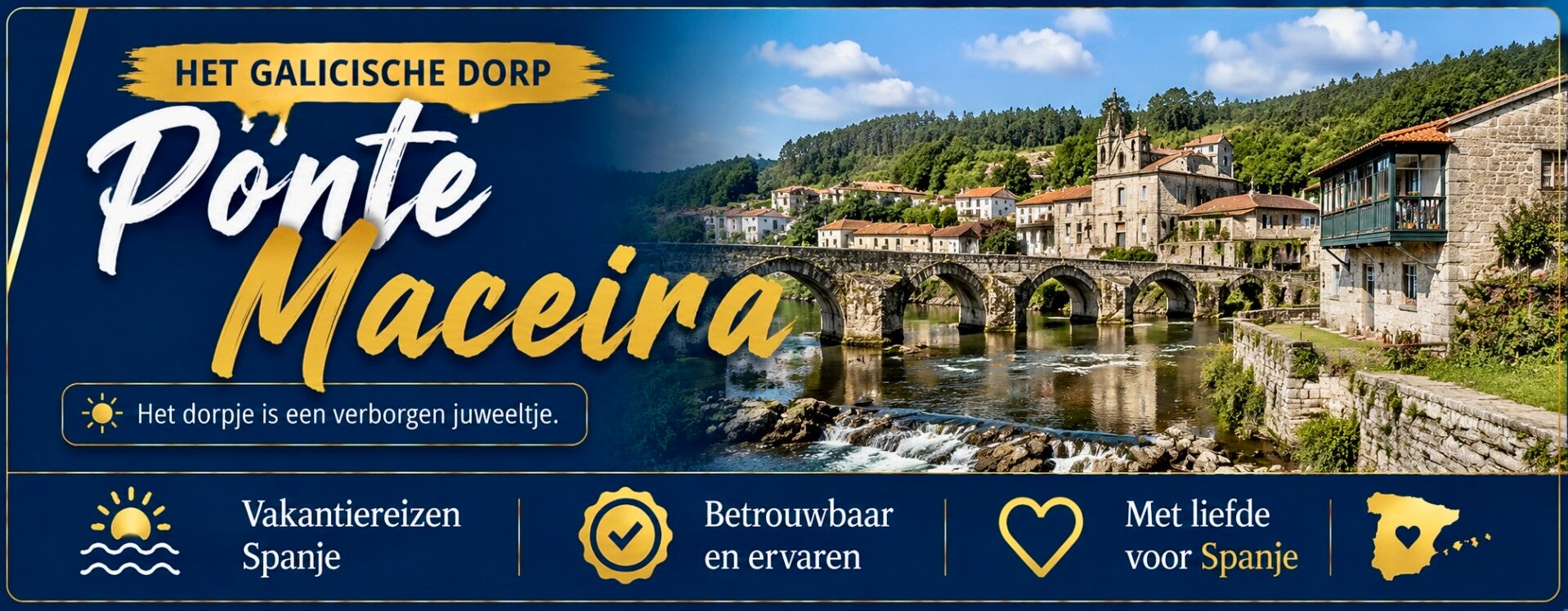 Ponte Maceira in Galicië met info & hints 
